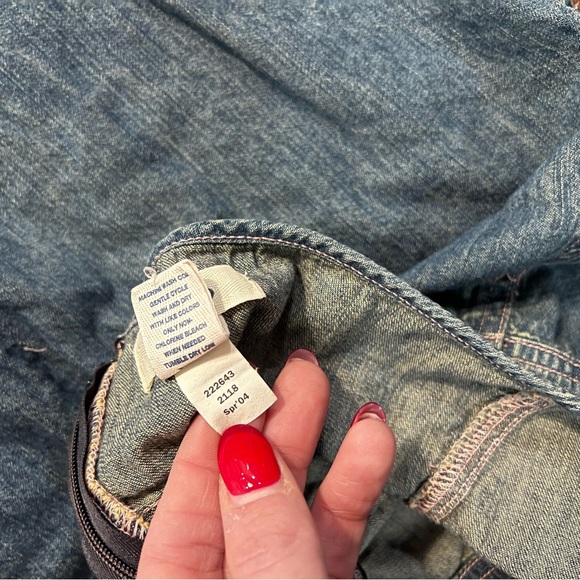 Old Navy Blue Denim Mini Dress - Picture 3 of 10